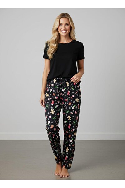 Pemilo Women's Patterned Suede Single Bottom