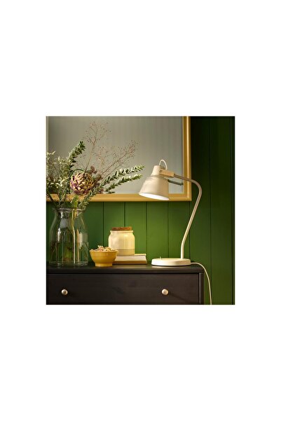 IKEA masa lambası, bej-dişbudak, 49 cm Ampul ayrı satılır.