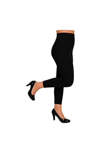 Lonca Tekstil Stretch Fabric Viscose Ankle Zone Stone Women's Tights