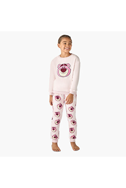 Disney Lotso Textured T-shirt and Pyjama Set