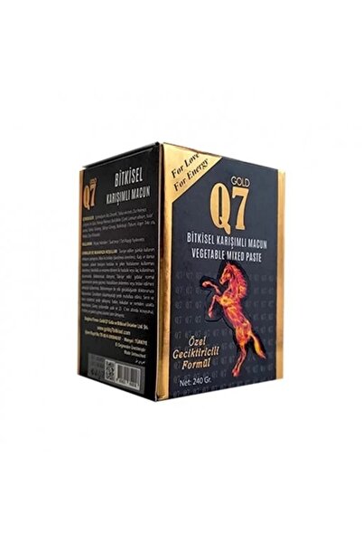 OEM TURKISH HONEY MAGIUN APHRODISIAC Q 7 TURKISH GOLD 240 G