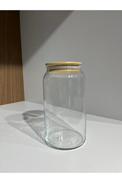 GÖNÜL BAMBU KAPAK CAM KAVANOZ 1 LİTRE