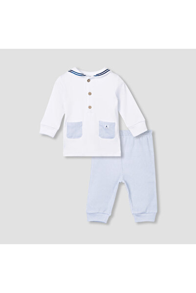 giggles طقم تي شيرت مخطط وبيجامة