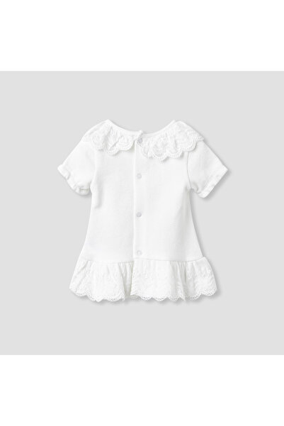 giggles Lace Collared Top and Pyjama Set