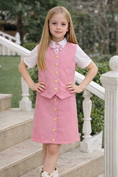 muzur r kids muzur r kids Cămașă / Jachetă / Fustă / Broșă - Set 4 piese (blu...