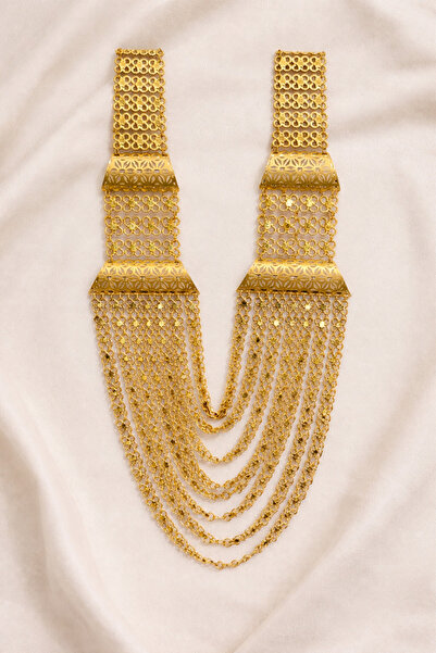 DİLEK KUYUMCULUK Altın akıtma kolye