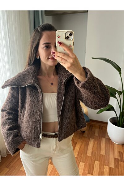 SADE VİZON TÜYLÜ MONT CEKET