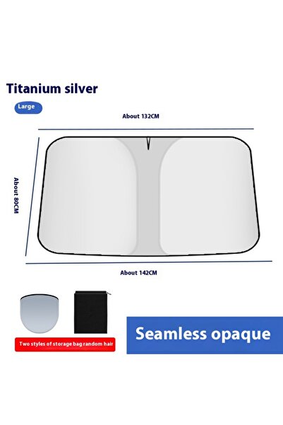 iron candy 2025 Car Windshield Sunshade 5-Layer UV Heat Blocker 142x80cm Prot...