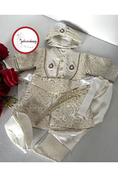 Gelincimherşey 1 Yaş Erkek Bebek Sünnet Takımı – Osmanlı Detaylı Şehzade Kons...