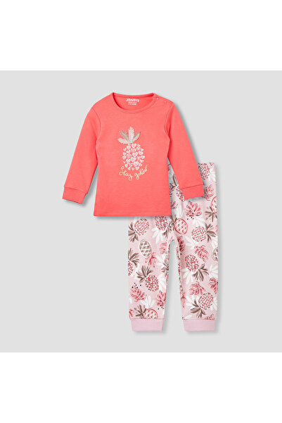 Juniors Pineapple Print T-shirt and Pyjama Set