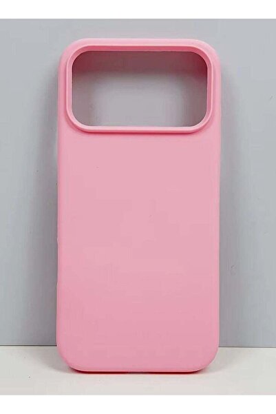 Shopi جراب سيليكون وردي عادي لهاتف آيفون 17 برو ماكس - تم اختباره ضد السقوط، ...