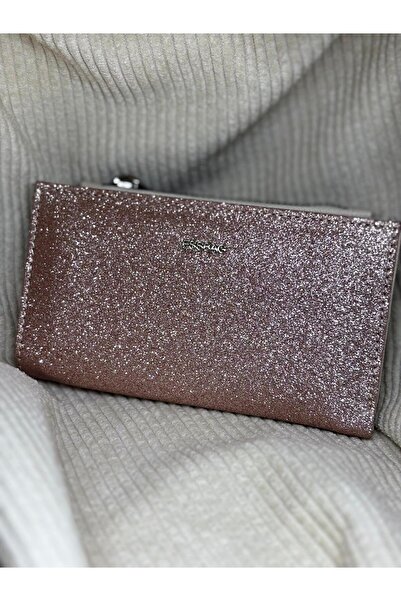 bijoux uniques Pink Glitter Women's Wallet & Card Holder