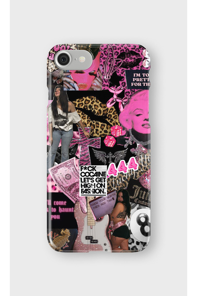 lelia حافظة هاتف شفافة متوافقة مع iPhone 6 و6s مطبوع |   المجموعة: كروماتيكا ...