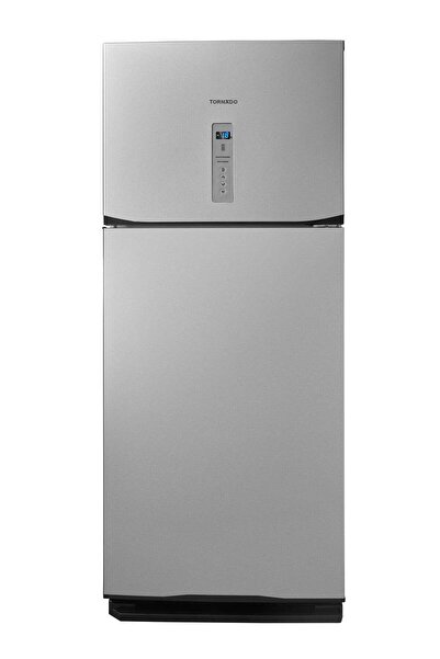 Tornado Refrigerator Digital No Frost 450 Liter Silver