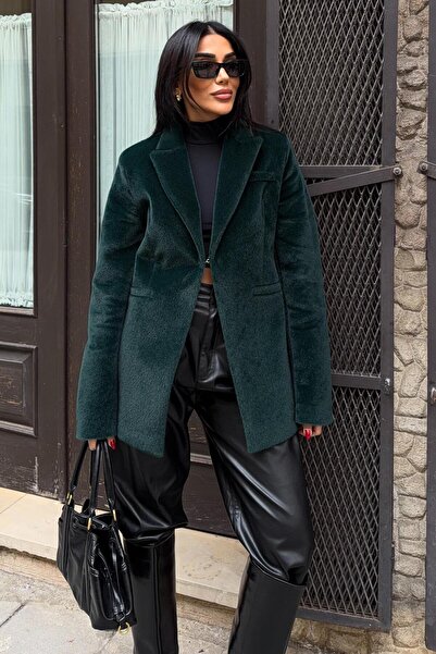 Lijuri Shoulder Shoulder Pad fur jacket 6164 r6-k-k5