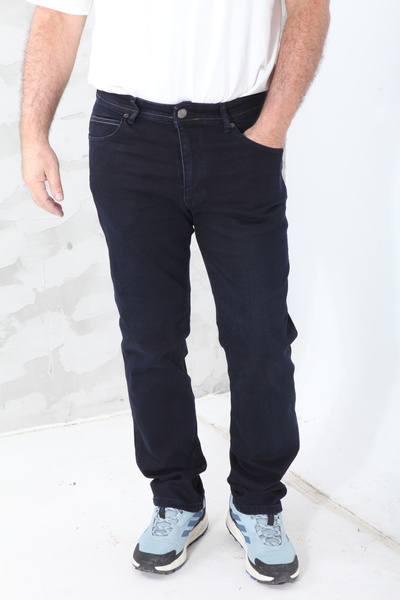 JEANS Erkek Siyah Regular Fit Likralı Esnek Jeans Kot Pantolon NEVADA609