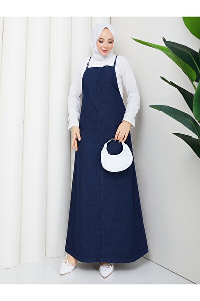 RACE FASHİON Denim Jeans Jile & Salopet Suspender Dress Rc6029