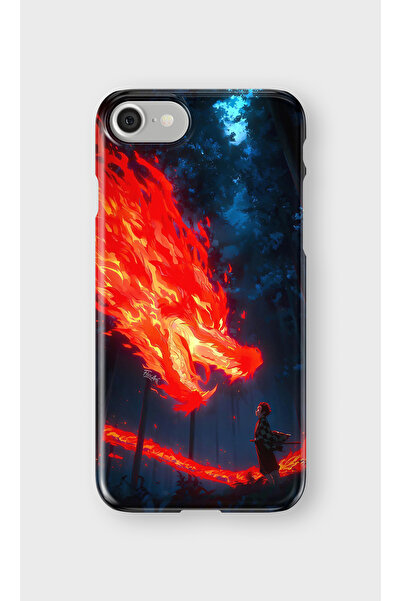 lelia iPhone 8 Compatible Printed Transparent Phone Case |   Collection: Anim...