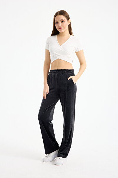 winmoda Wide-Legged Velvet Pants Max Boy / Wi Wide Leg Elvet Pants