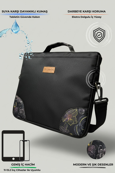 Moserini Omuz Askılı iPad Pro 6.Nesil 12.9”/ 7.Nesil 13”/ Air M2 ile Uyumlu T...
