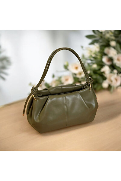 wikidayss Women's Drawstring Detailed Shoulder Bag