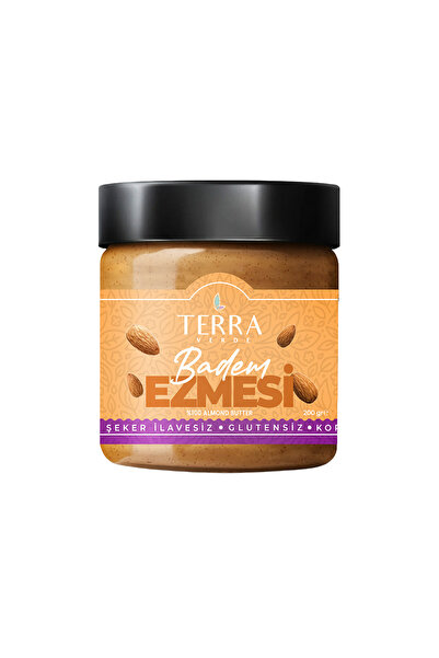 %100 Badem Ezmesi 200 G (Glutensiz/Şeker İlavesiz)