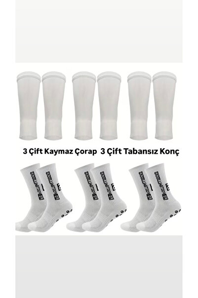 sporthome 3 Pairs of Non-Slip Socks and 3 Pairs of Soleless Socks