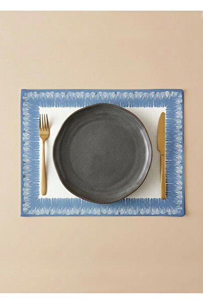 Markaev طقم مائدة أمريكي من 6 قطع من القطن بتصميم شتوي خيالي