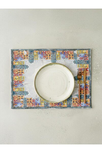 Markaev Set de 6 bucăți din bumbac Winter City