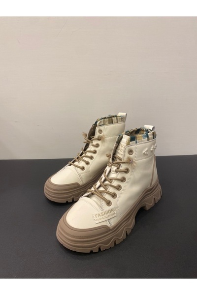 Guja Kadın Lastik Bağcıklı Günlük Spor Bot & Bootie