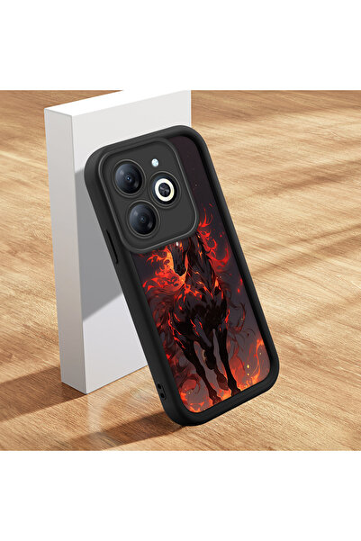 Hontinga حافظة هاتف من السيليكون الناعم متوافقة مع هاتف Infinix Smart 8/8 Pro...