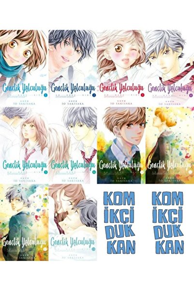 Gerekli Şeyler Yayıncılık Gençlik Yolculuğu 1-2-3-4-5-6-8-11-12-13 manga seti...