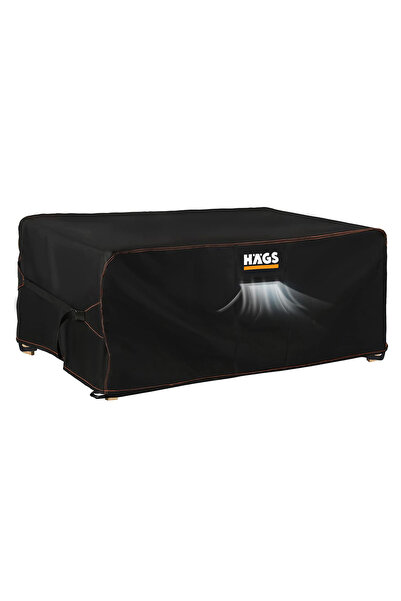HAEGS Bahçe Mobilyası Örtüsü, 230-150-90cm Su Geçirmez Bahçe Masa Sandalye Ko...