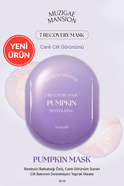 Muzigae Mansion Yoğun Besleyici Balkabağı Özlü Yaprak Maske 7 Recovery Maskpa...