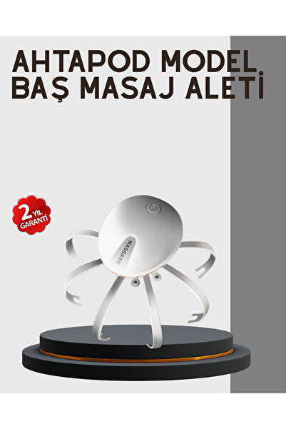 Genel Markalar Kafa Derisi Masaj Aleti USB-C Şarjlı Rahatlatıcı ve Canlandırı...