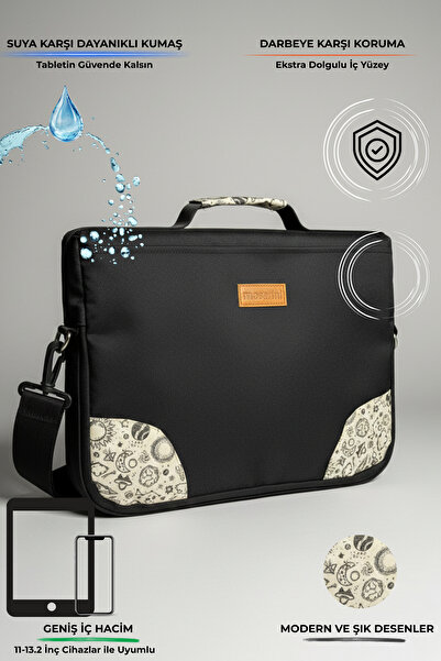 Moserini Omuz Askılı iPad Pro 6.Nesil 12.9”/ 7.Nesil 13”/ Air M2 ile Uyumlu U...