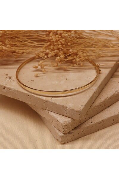 TAHAN MÜCEVHERAT Düz Kesik Ray Modern Kelepçe