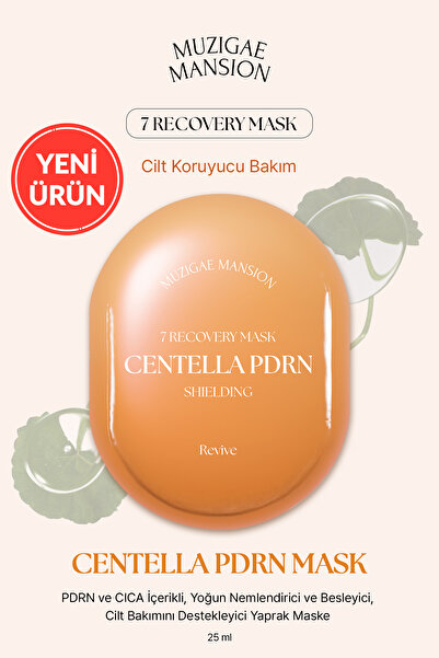 Muzigae Mansion Nemlendirici,Besleyici PDRN&Cica Özlü Maske 7 Recovery Maskpa...