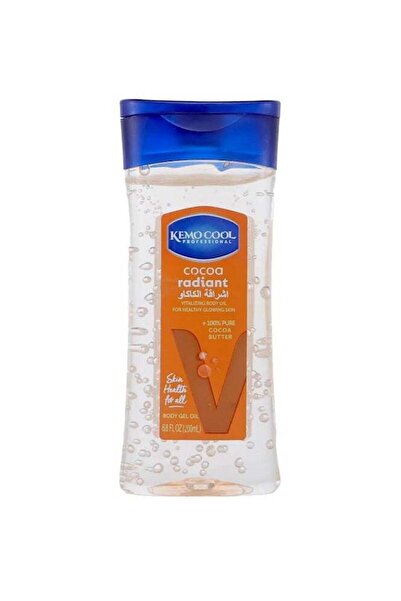 Kemo Cool جل زيت الجسم المشع بالكاكاو 200 مل