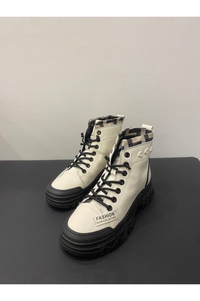 Guja Kadın Lastik Bağcıklı Günlük Spor Bot & Bootie