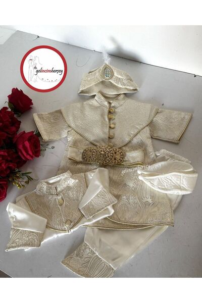 Gelincimherşey 1 Yaş Erkek Bebek Sünnet Takımı Osmanlı Kemer Detaylı Şehzade ...