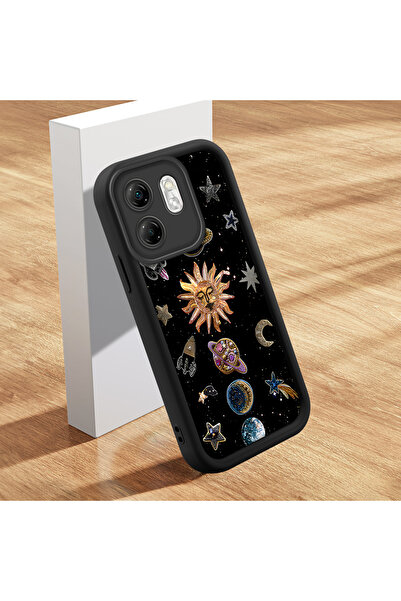 Hontinga حافظة هاتف من السيليكون الناعم المتوافقة مع هاتف Infinix Hot 50i مضا...