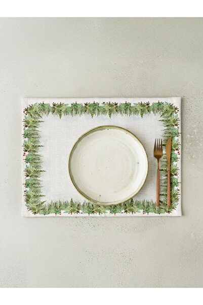 Markaev Pine Forest Cotton 6-Piece American Dinner Set