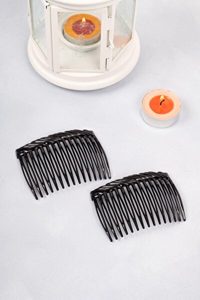 Marchen Collection Siyah Tarak Toka 2 Adet