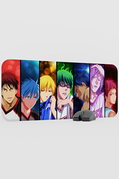 mousepad bastir Kuroko no Basket Anime V3 - 70x30 XL لوحة ماوس مطاطية للألعاب...