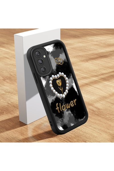 Hontinga حافظة هاتف من السيليكون الناعم المتوافقة مع هاتف سامسونج جالاكسي M34...