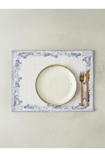 Markaev Fairytale Forest Cotton 4-Piece American Dinner Set