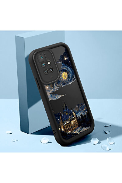 Hontinga حافظة هاتف من السيليكون الناعم المتوافقة مع هاتف Xiaomi Redmi 10، مض...