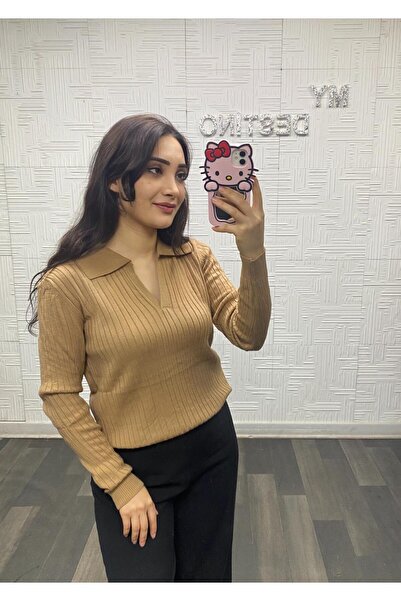 My Destino V-Neck Straight Knitting Sweater