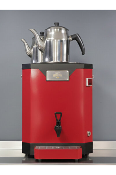 Üret Çelik NOVA EKO ÇAY SEMAVERİ - 2 DEMLİKLİ (22 LT)